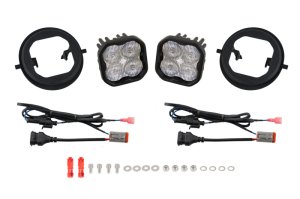 GMC Sierra 1500 Fog Lights - Diode Dynamics - SS3 LED Foxbeam - Selectable 6000K white and 3000K yellow - `03-`06